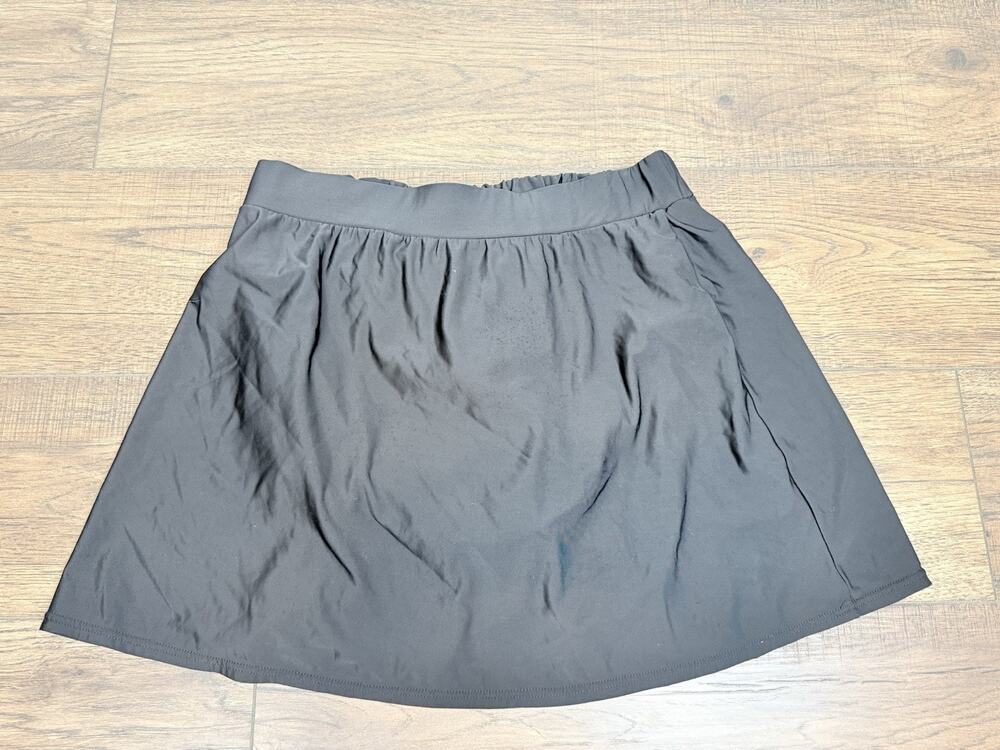 Magicsuit Swim Skirt Bottom Women’s 22W Black Lined Nylon Stretch Beach Pool USA